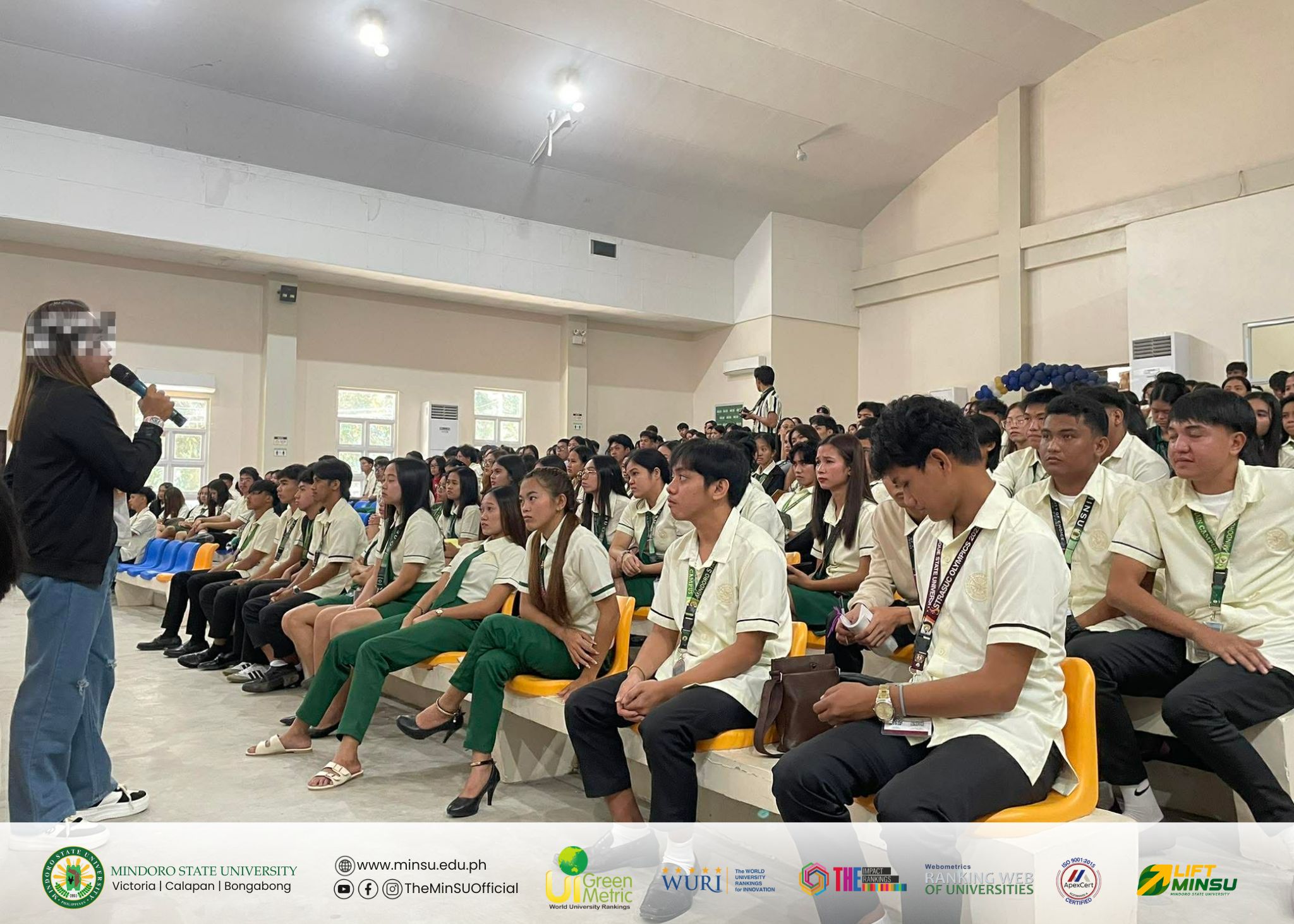 Students urged to stay Pro-Peace during MinSU-PNP Anti-Terrorism and Youth Engagement Symposium