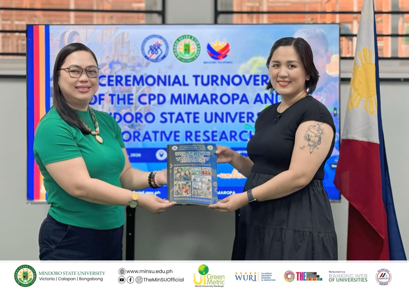 Bridging Data Gaps for Indigenous Communities: MinSU turns over IP-focused study to CPD MIMAROPA