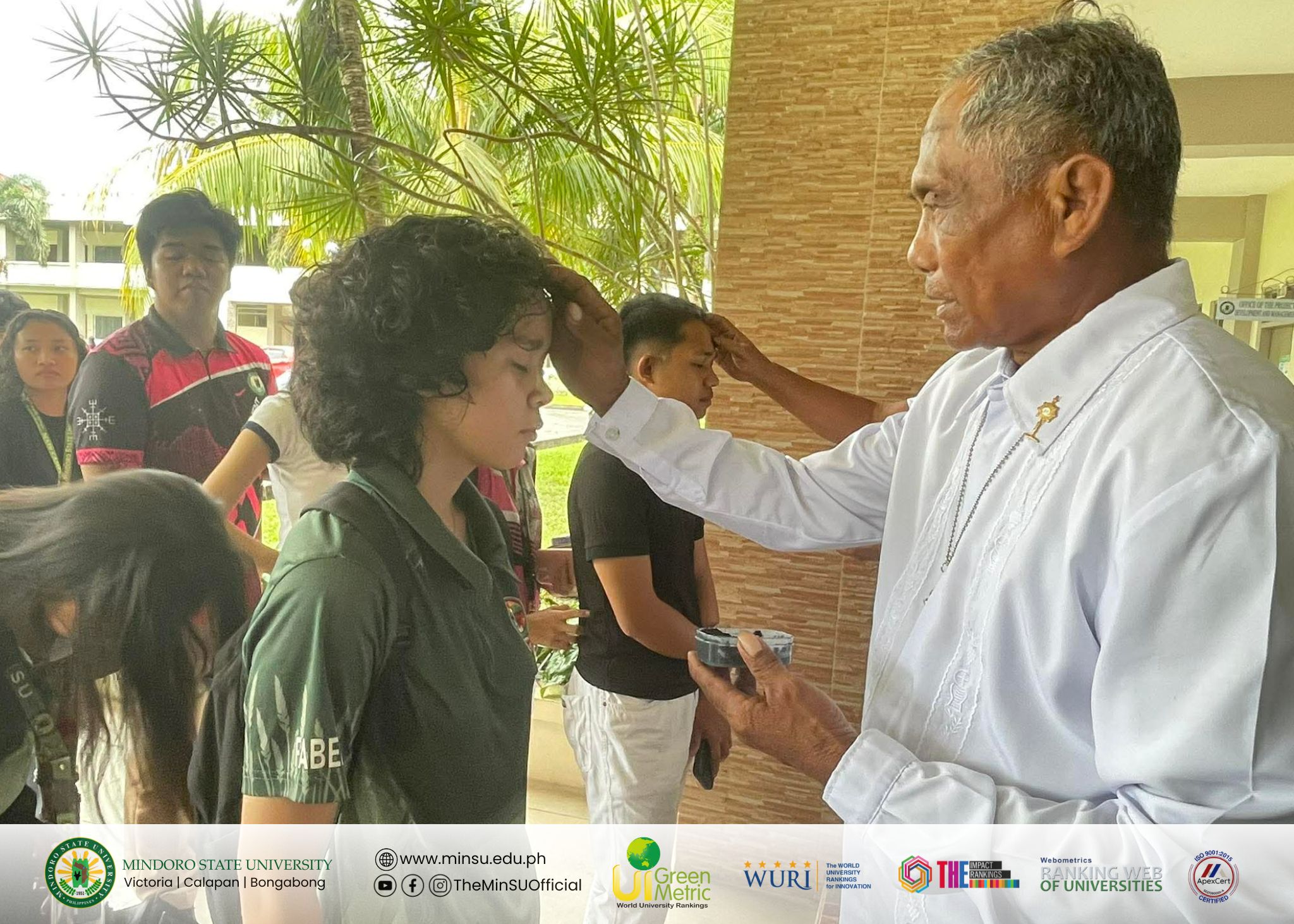 MinSU community marks Ash Wednesday, begins lenten journey