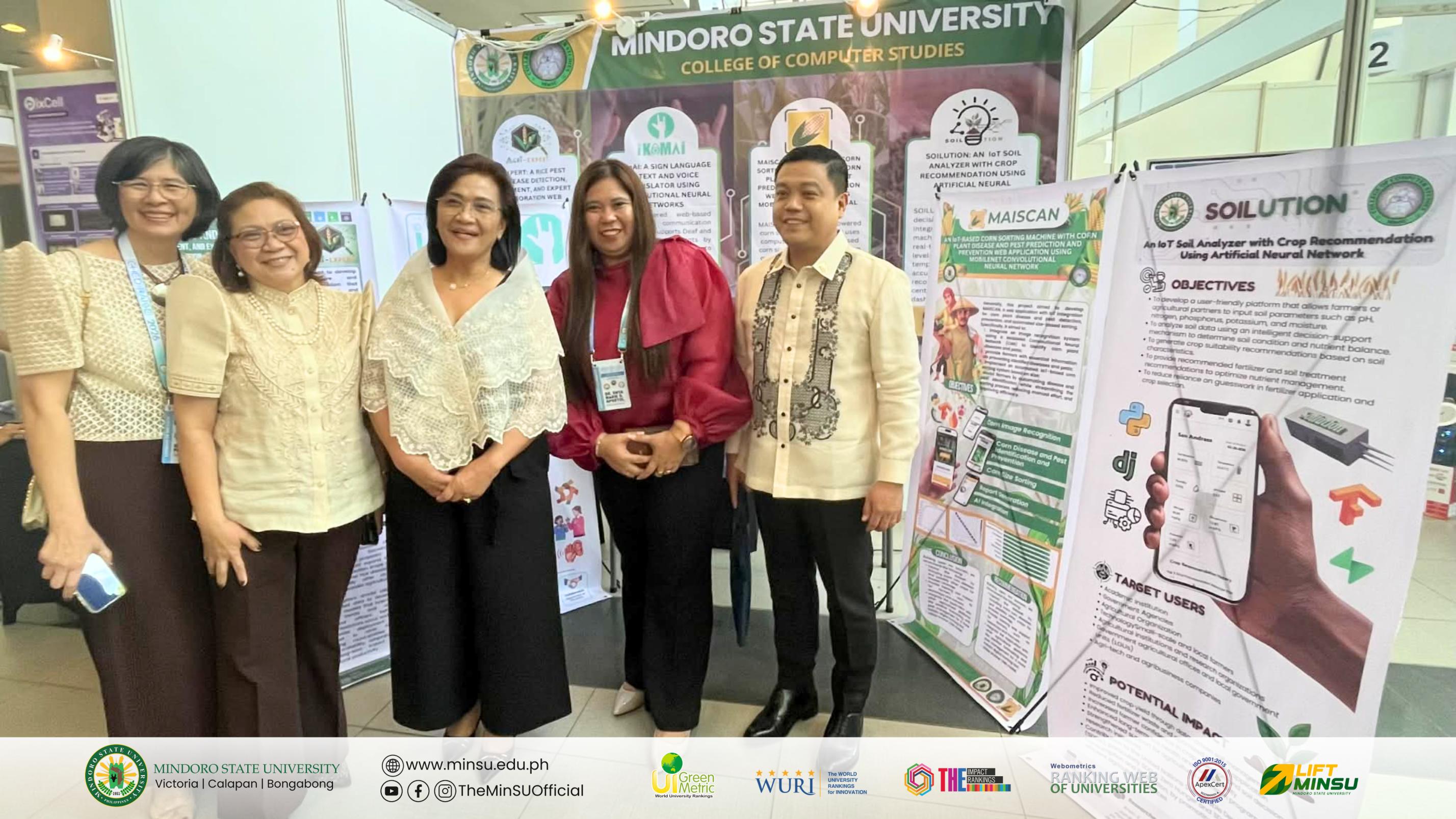 MinSU proudly brings student innovations at CHED RAISE 2026