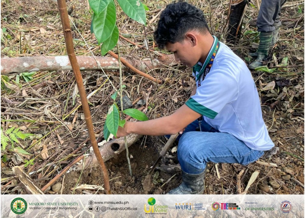 From muddy trails to a greener future: BS Agro pushes ‘plant and live’ tree adoption in Campus’ tree-planting drive