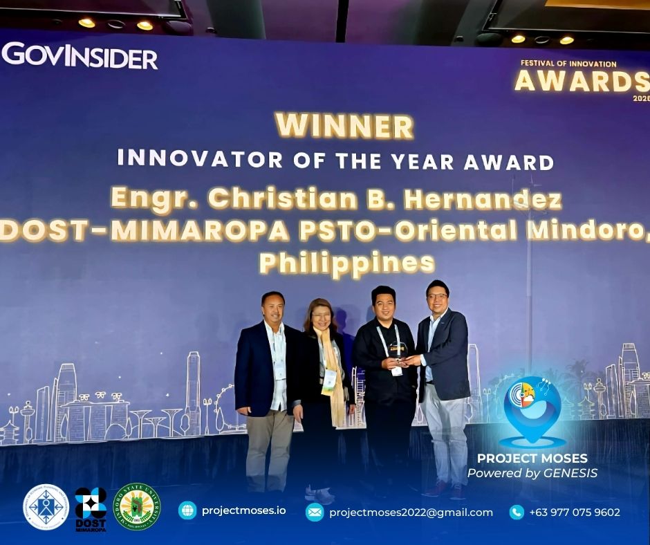 Project MOSES bests Asia-Pacific’s brightest; bags ‘Innovator of the Year’ in Singapore
