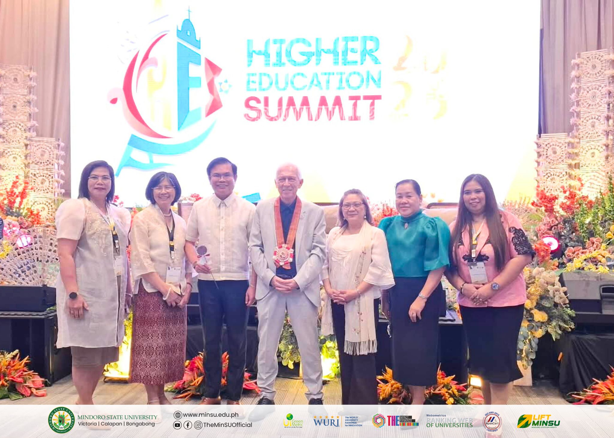 MinSU President Apostol joins HEI Summit 2026 in Pampanga