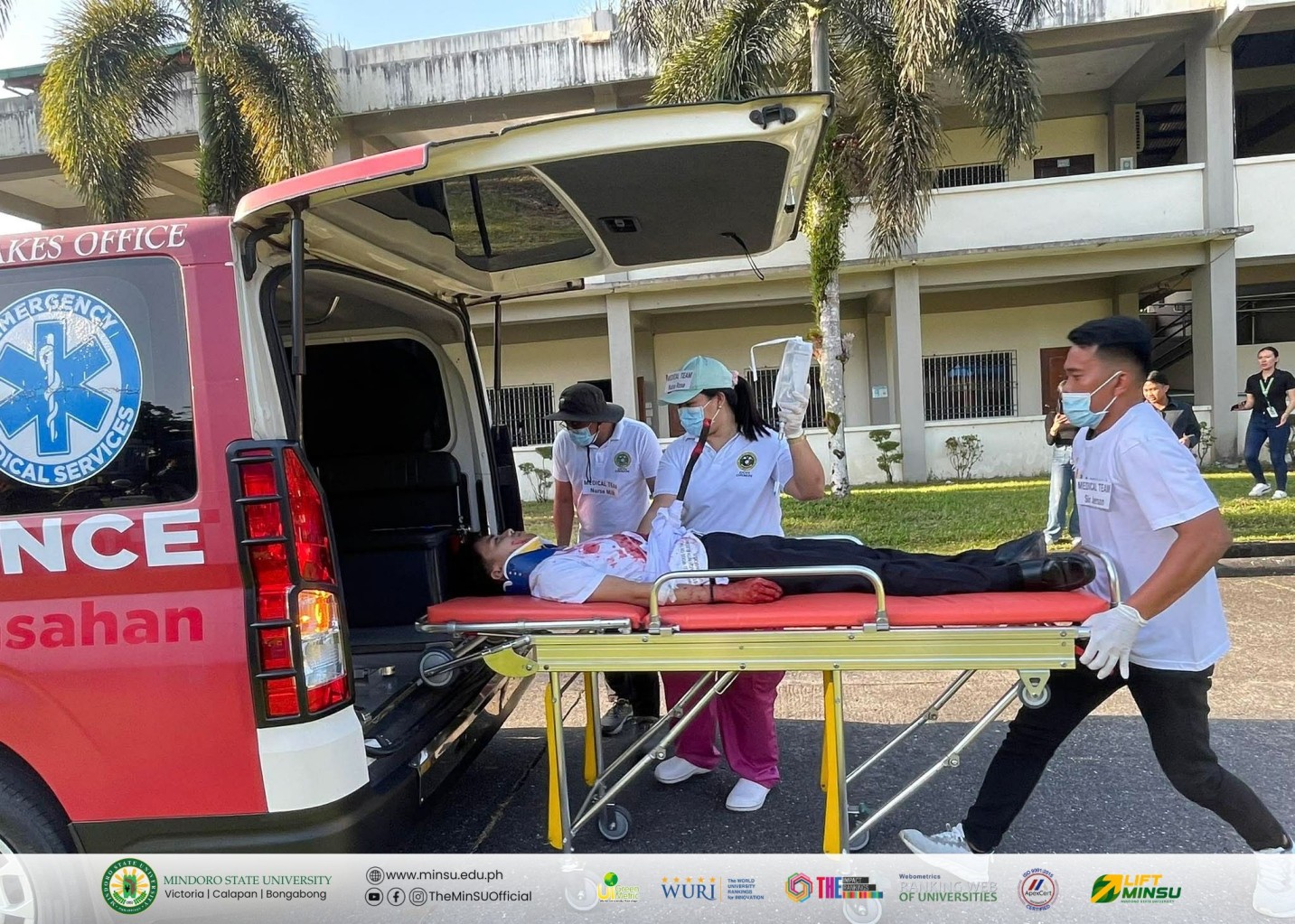 MinSU, PDRRMO lead inter-agency 1Q nationwide earthquake drill