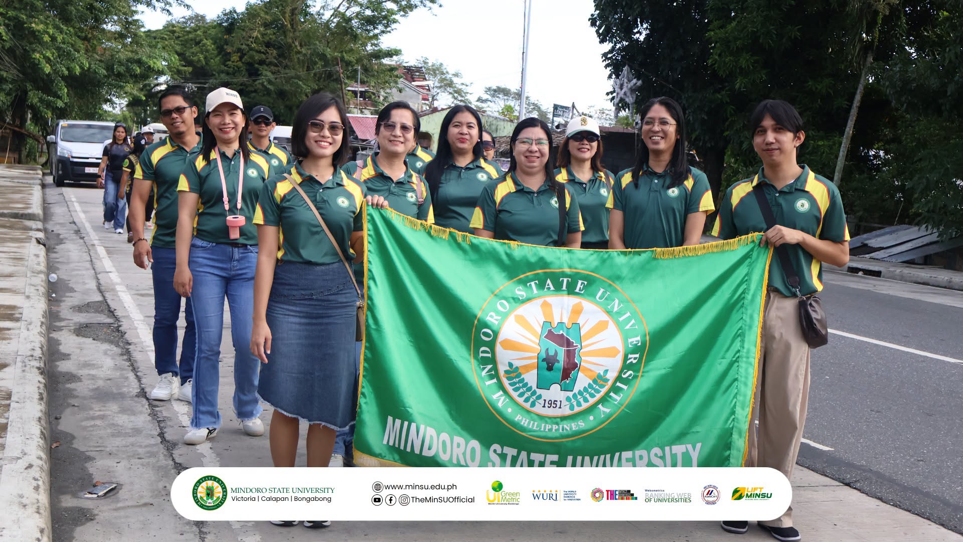MinSU joins LGU Victoria in celebration of its 73rd Founding Anniversary and the unveiling of collaboration project for MinSUans