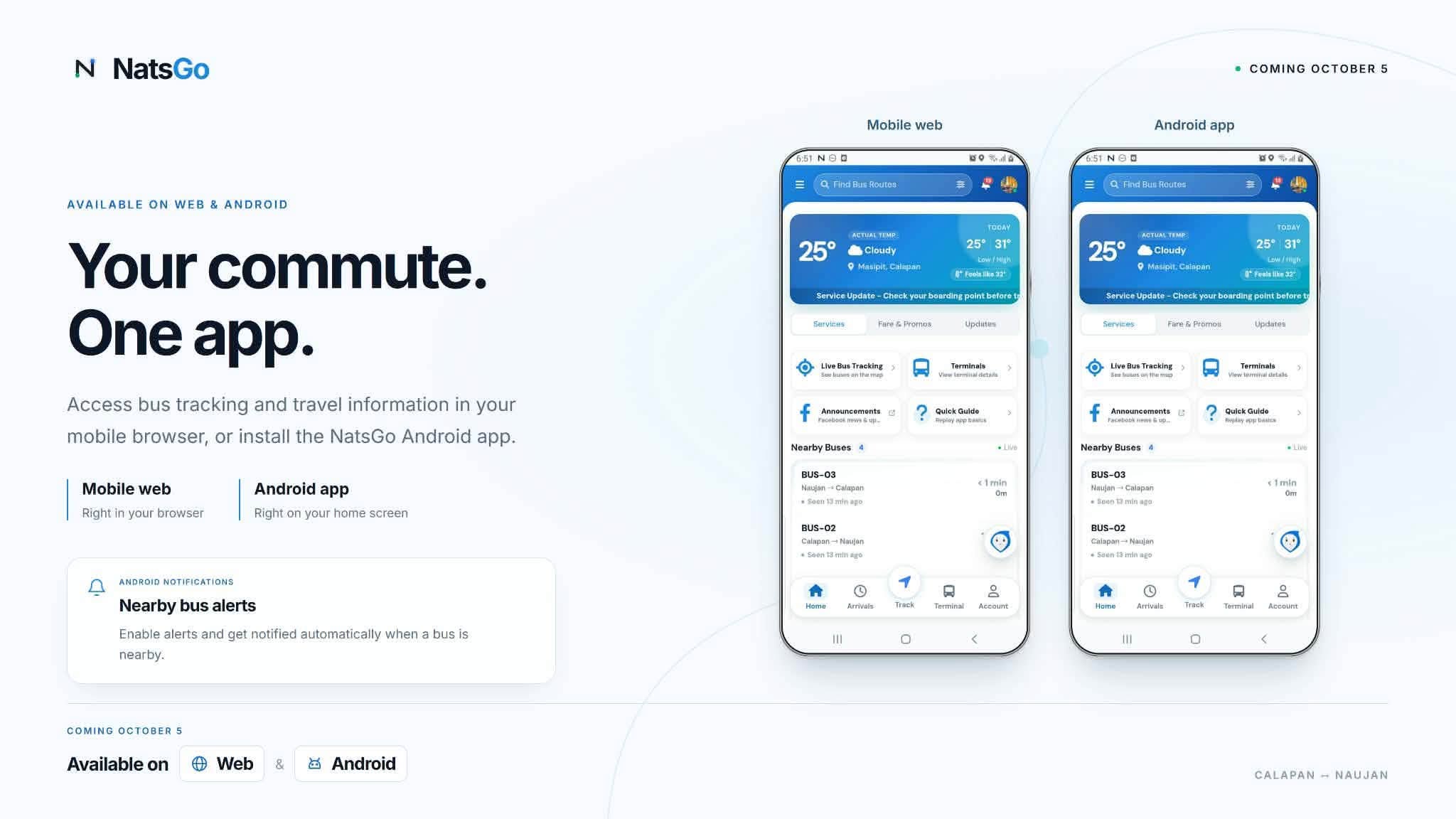 4th Year IT students innovate NatsGo app designed to help Calapan-Naujan commuters