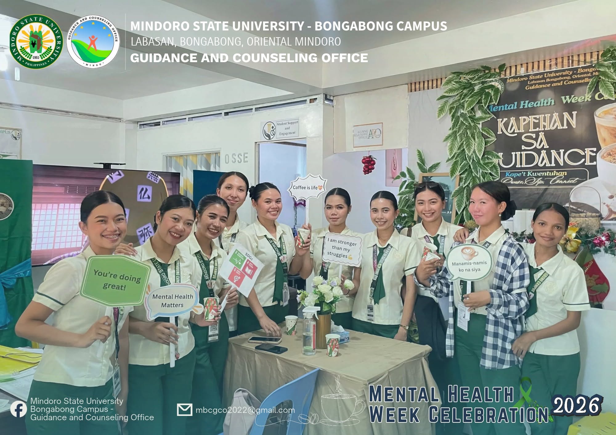 MinSU-Bongabong kicks off Mental Health Week, Kapehan sa Guidance