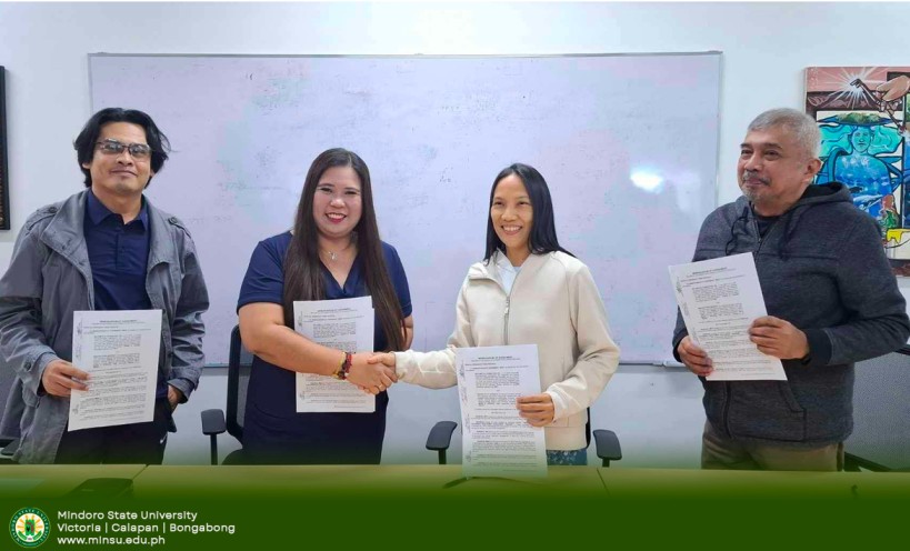 MinSU, MALAMPAYA Foundation, Inc. Sign Scholarship Pact