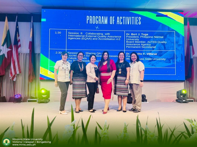 Moving Toward Accreditation 4.0: MinSU at AACCUP Nat’I Conference BAYANIHAN 2024