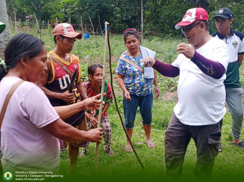 MinSU Introduces SALT to Mangyan Farmers