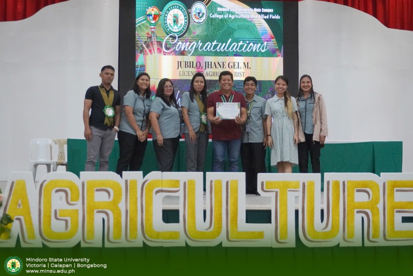 MinSU Honors Newly Licensed Agriculturists in Recognition Ceremony