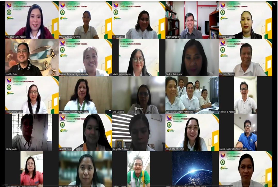 Mindoro State University Conducts Online Orientation on Futures Thinking