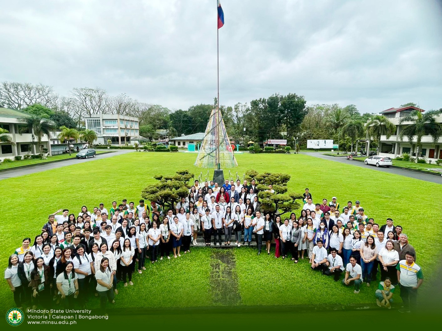 MinSU Welcomes 2025 with Inspiring First Flag Ceremony