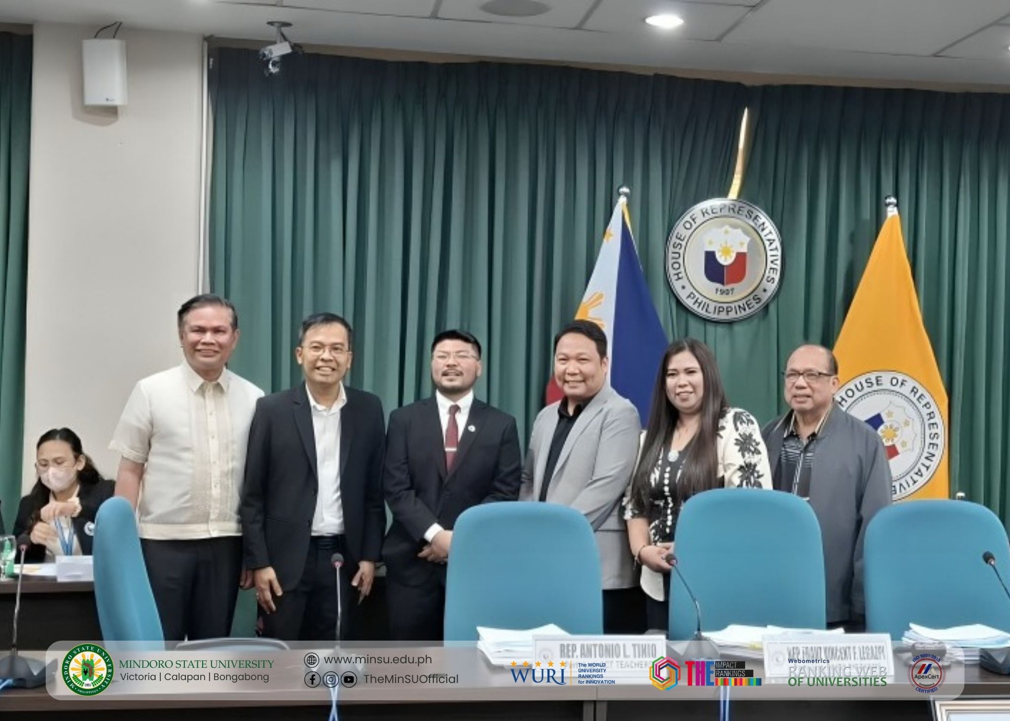 Pres. Apostol joins SUC leaders for FY 2026 Budget Pre-Plenary Deliberations in Congress