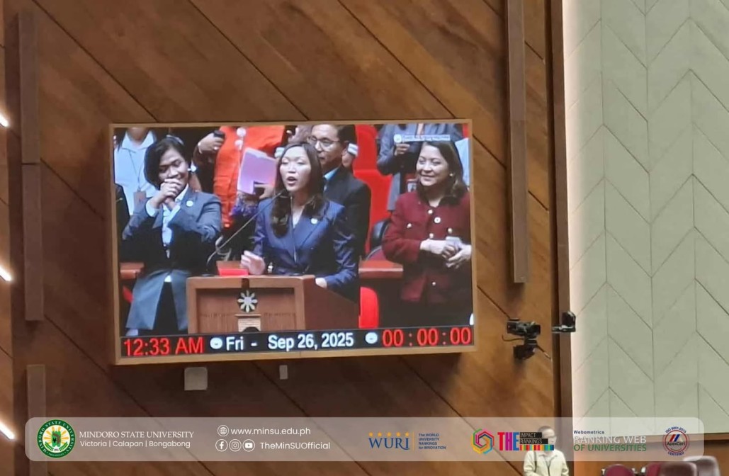 House Panel approves proposed budget for SUCs; MinSU President joins deliberations