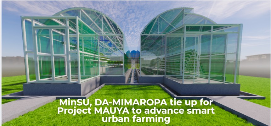 MinSU, DA-MIMAROPA tie up for Project MAUYA to advance smart urban agriculture