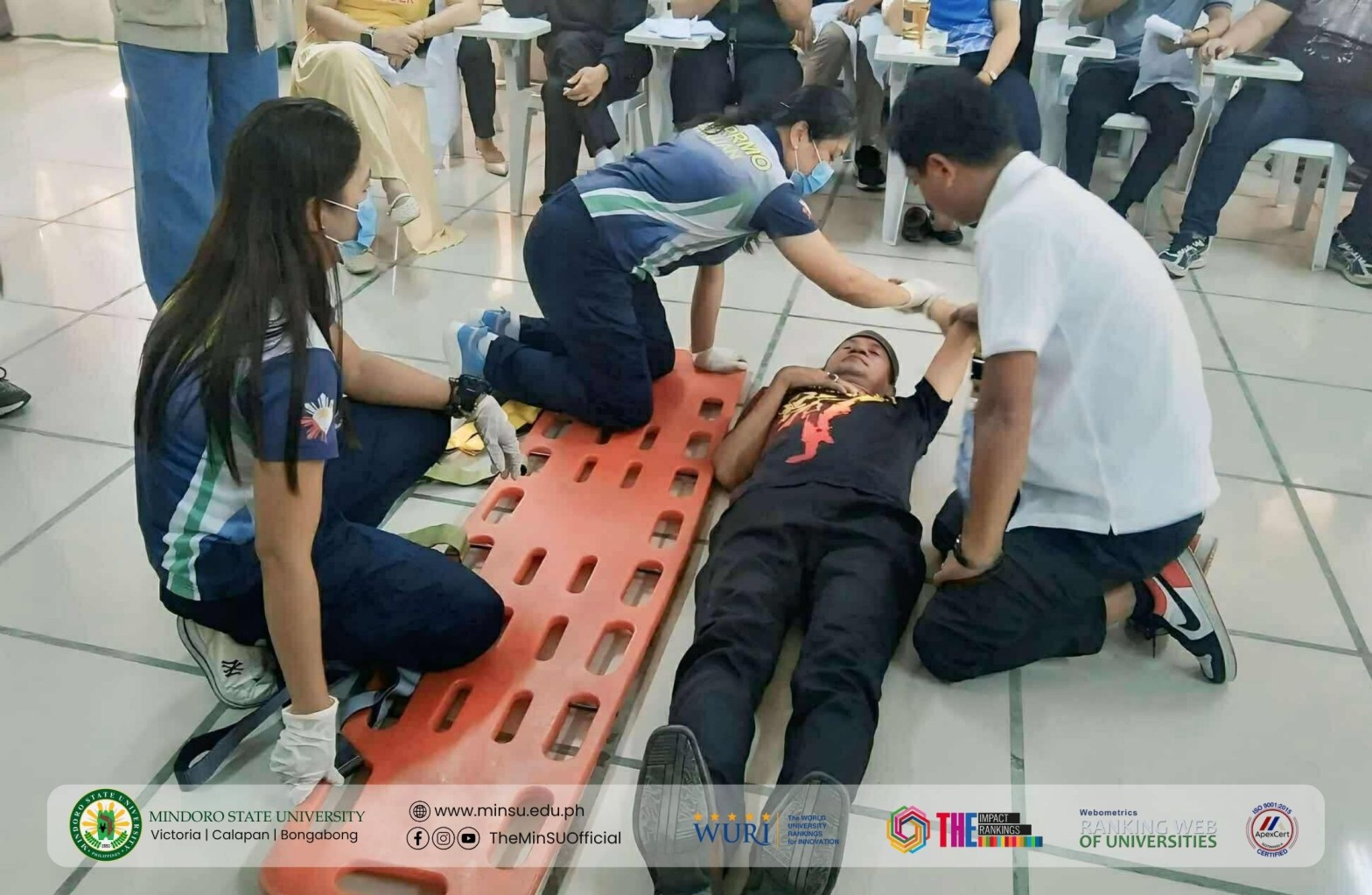 In the midst of rising emergencies, MinSU steps up preparedness: DRRMO leads First Aid Training for Faculty, Staff, and Students