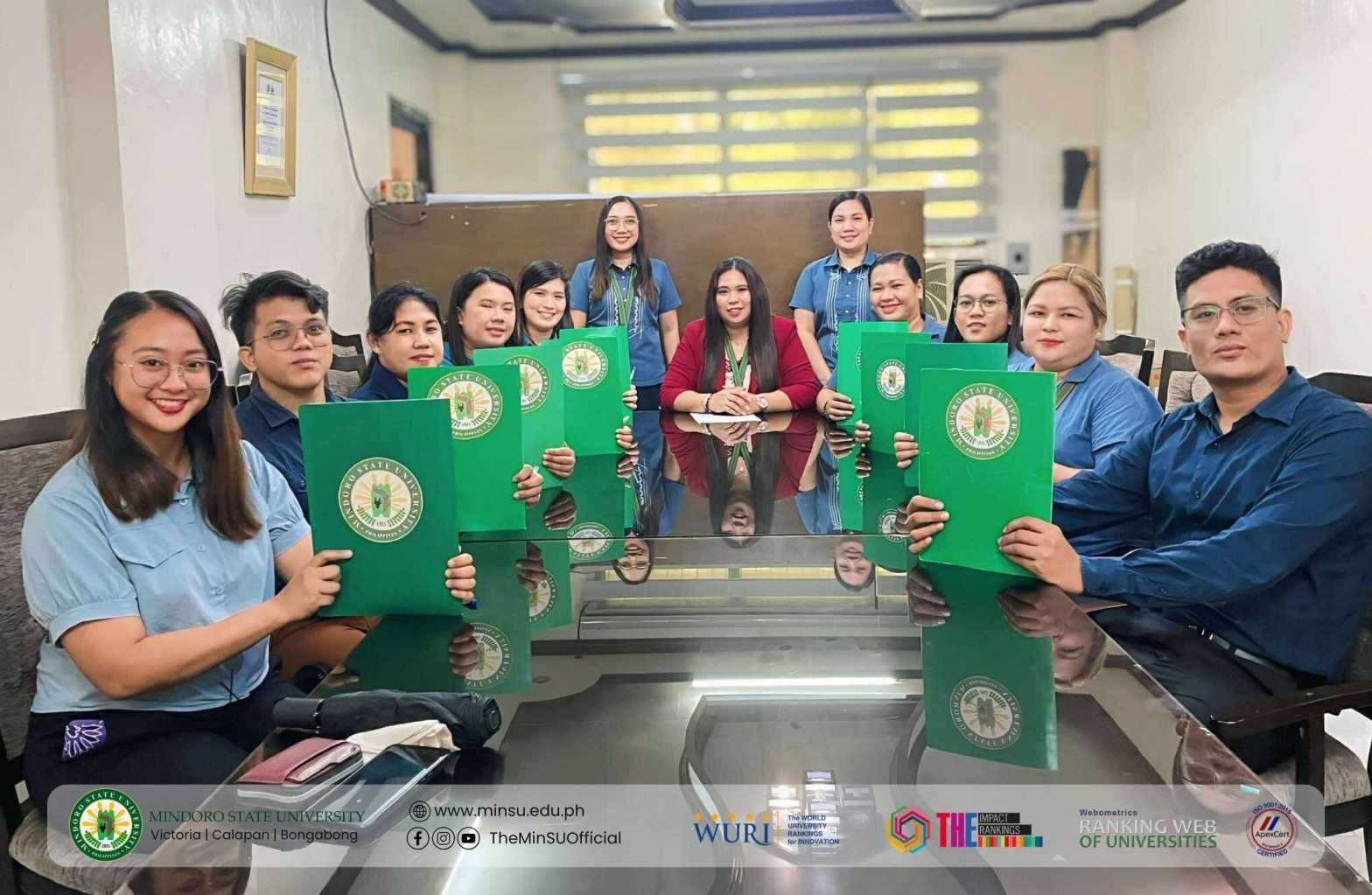Nine MinSU employees take oath of office, President Apostol stresses excellence, integrity in service
