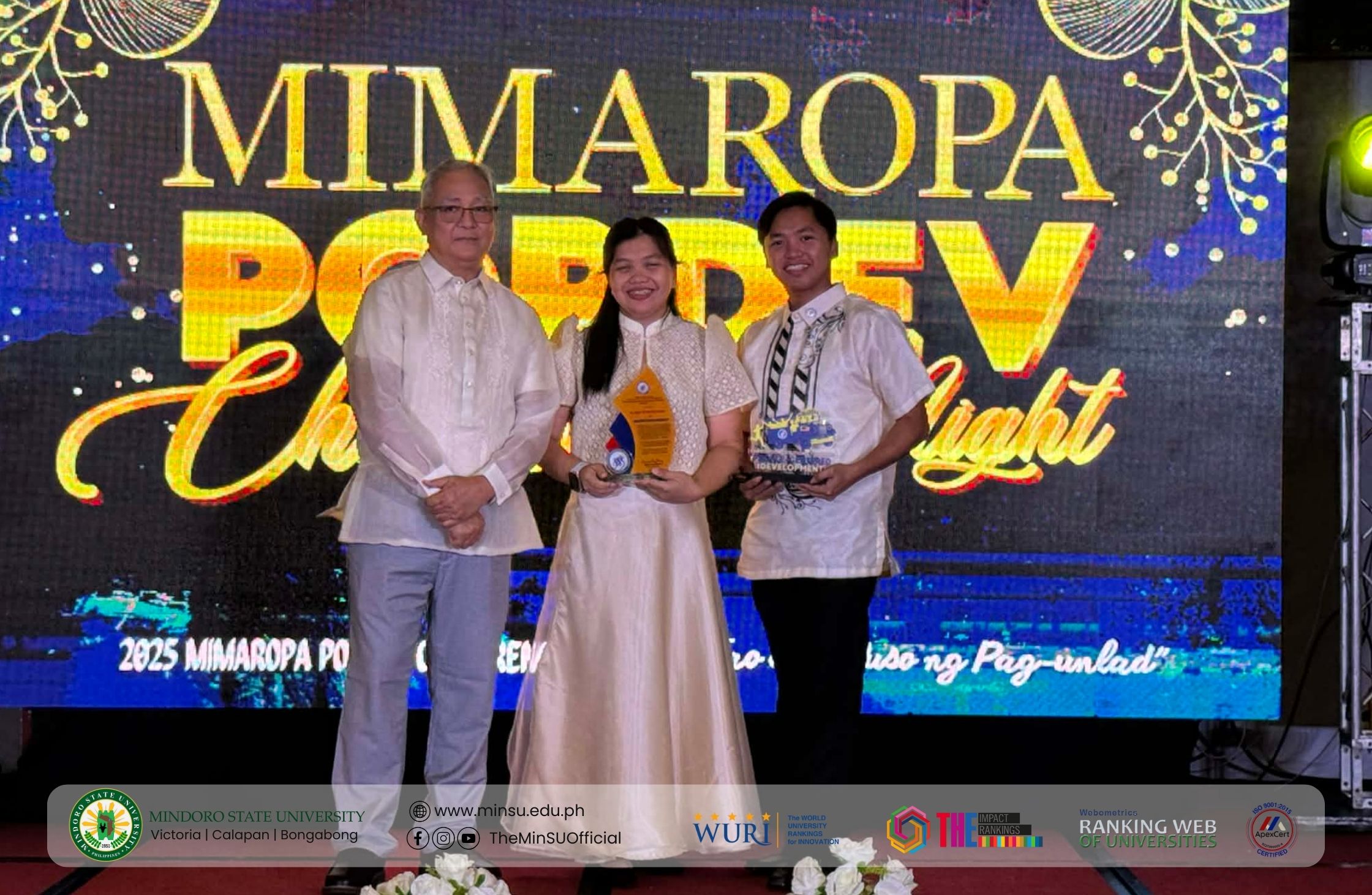 MinSU presents a collab study on socioeconomic challenges of Mindoro IPs at MIMAROPA POPDEV Conference