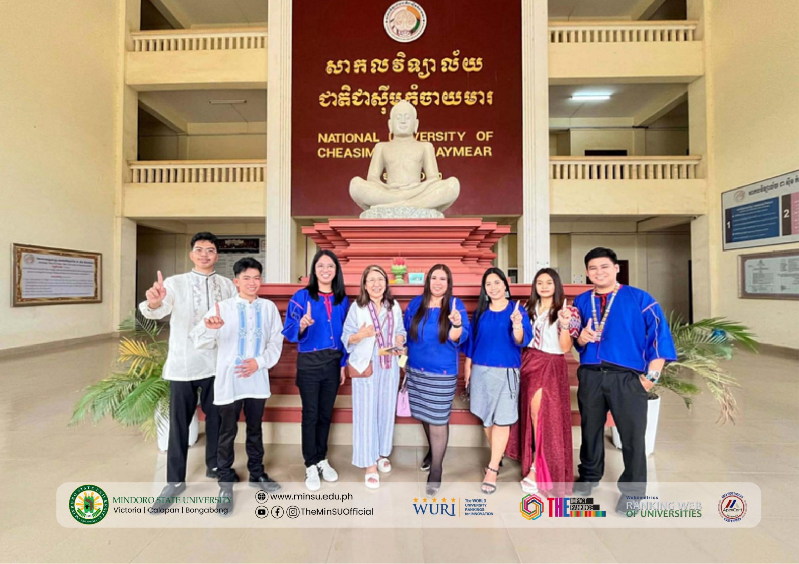Expanding Global Reach: MinSU Participates in UNIIC Demo Day 2025, Renews Commitment Through MOA Signing in Phnom Penh, Cambodia