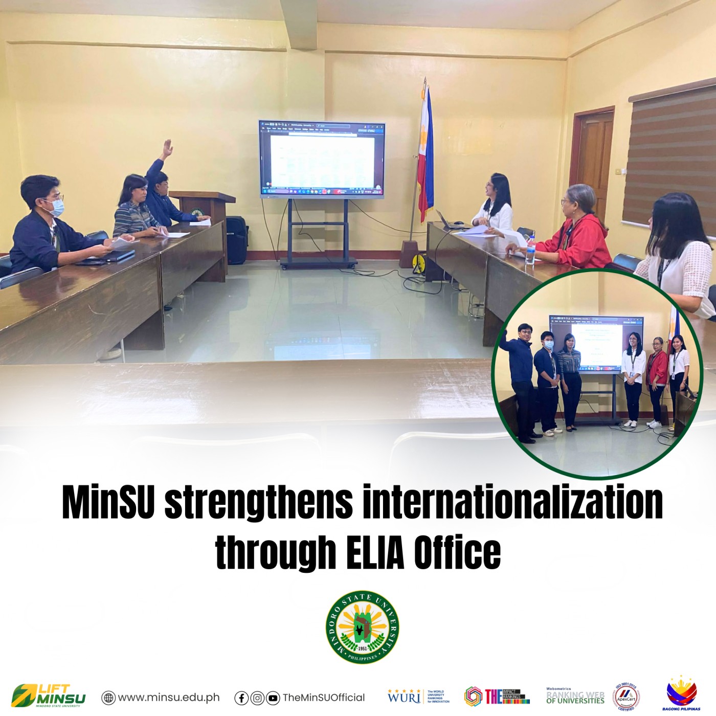 MinSU strengthens internationalization through ELIA Office